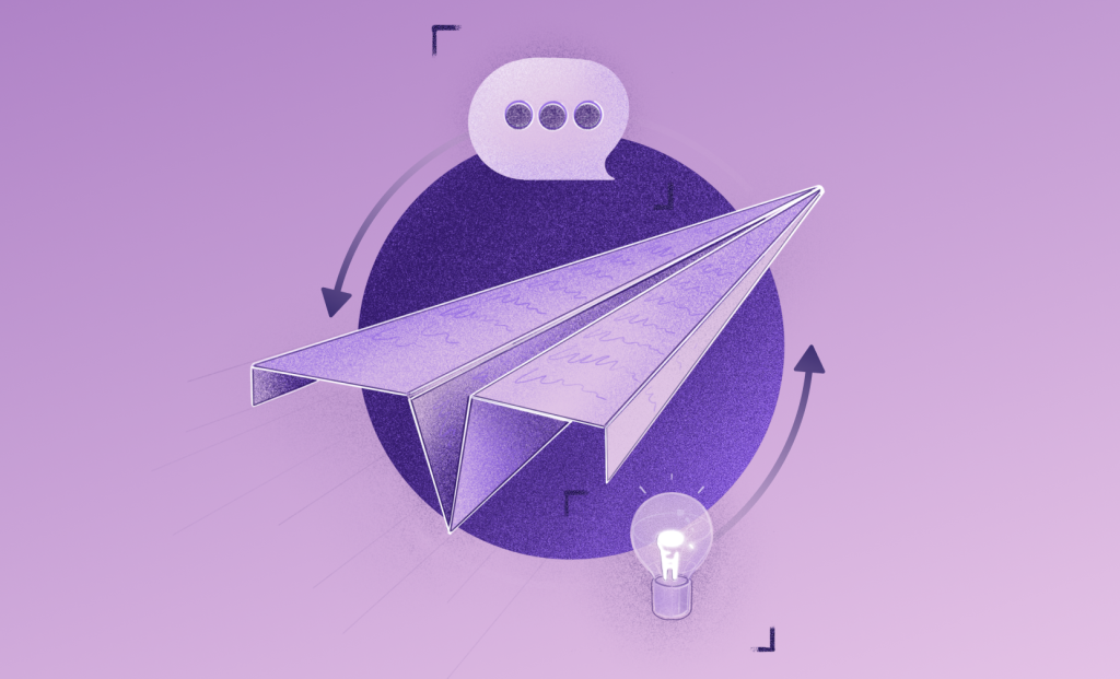 Image of a paper airplane